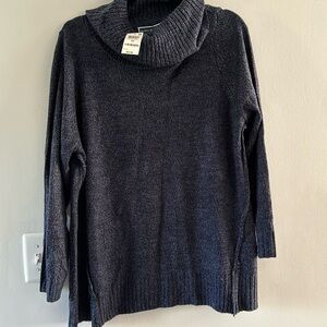 NWT Karen Scott 1x Cowl Neck Sweater